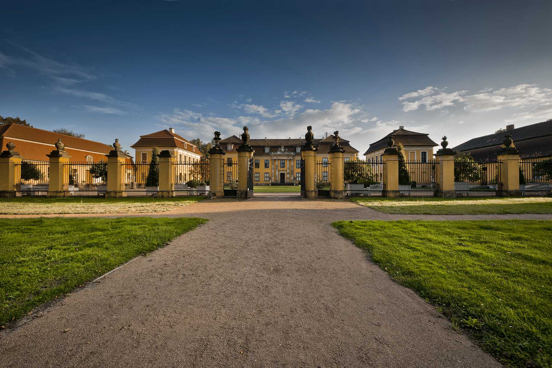 Schloss Mosigkau Dessau Frontalansicht