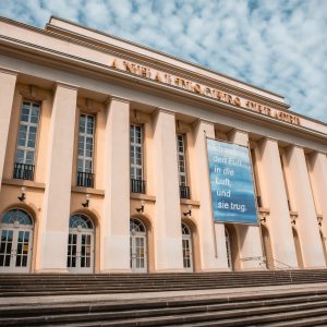 Das Anhaltische Theater Dessau Außenansicht