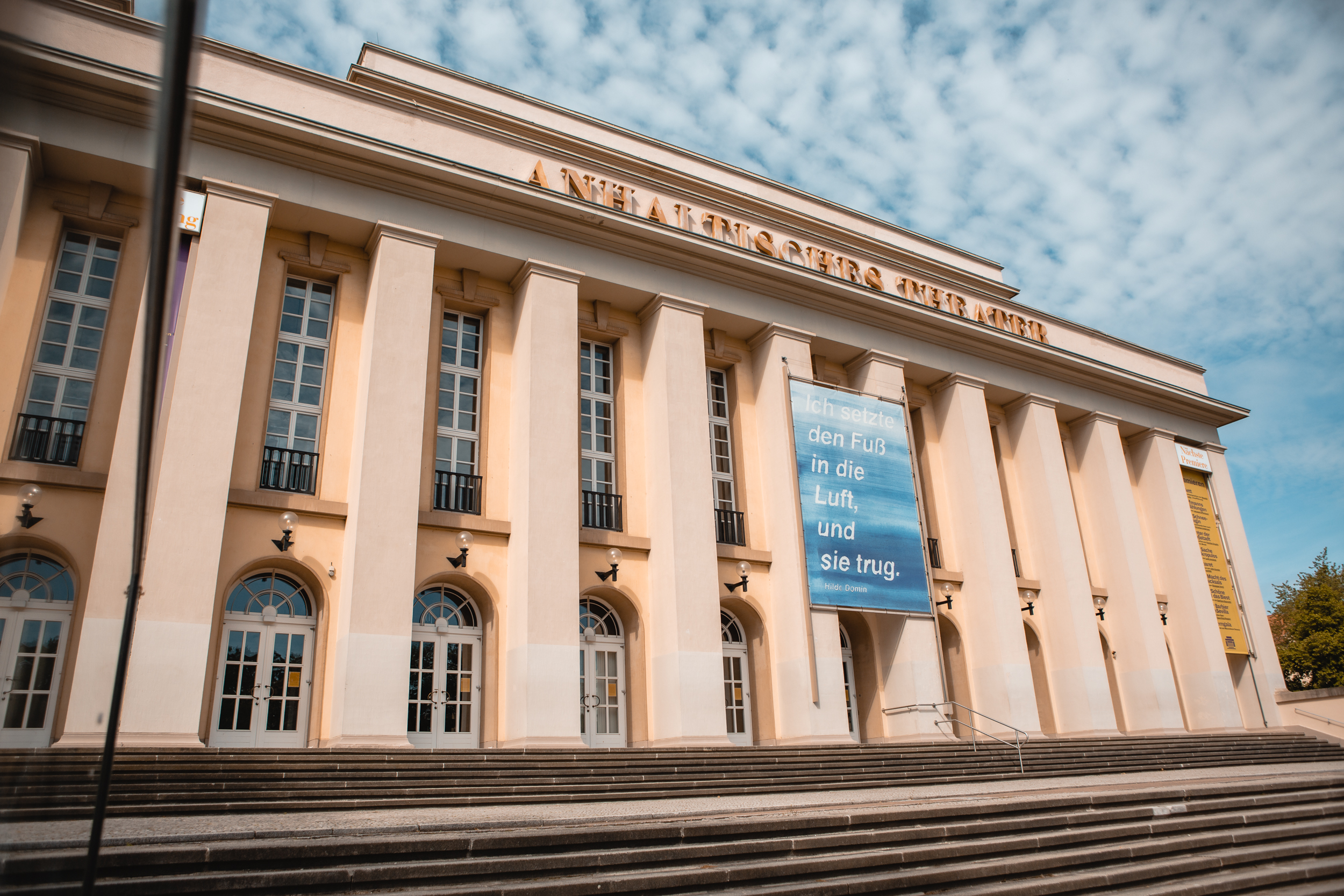 Das Anhaltische Theater Dessau Außenansicht