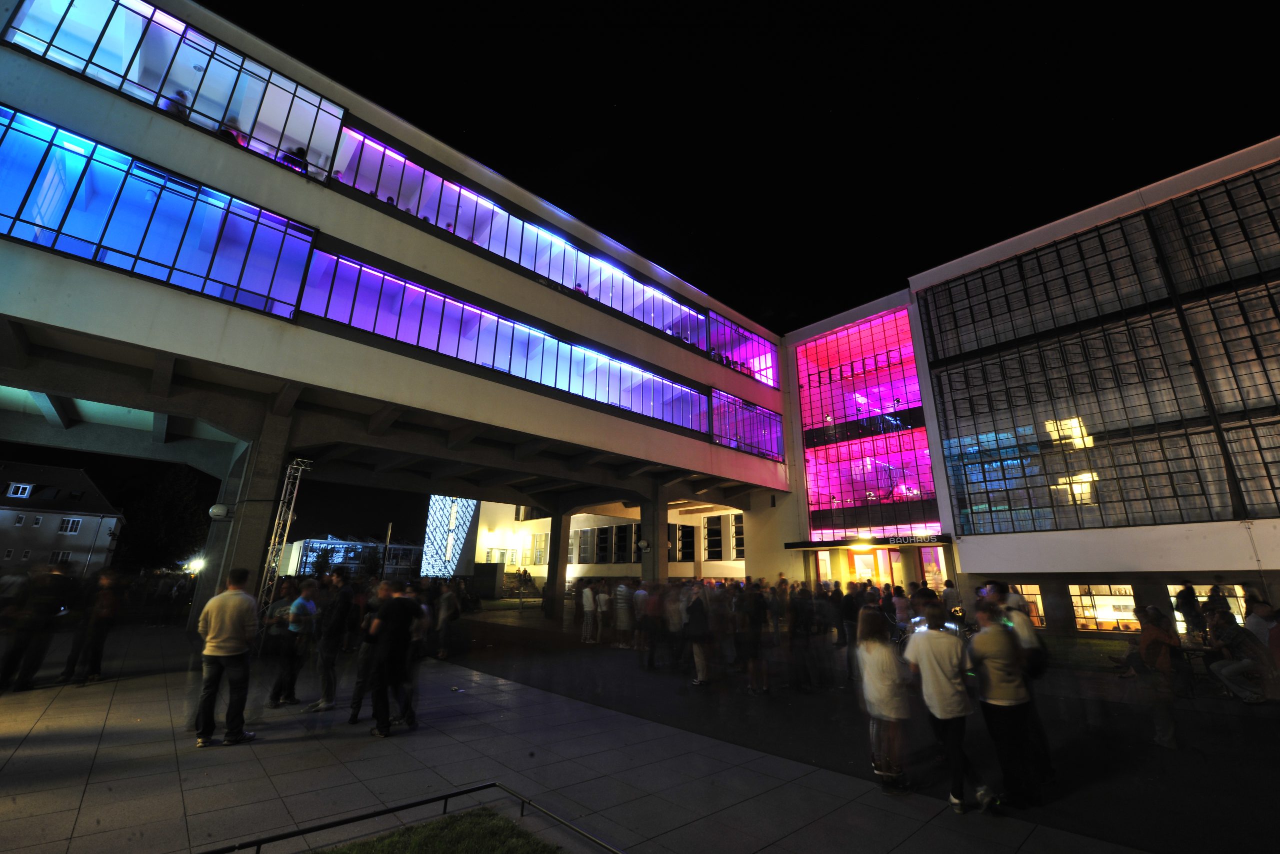 Bauhausfest Dessau-Roßlau Bauhausgebaeude
