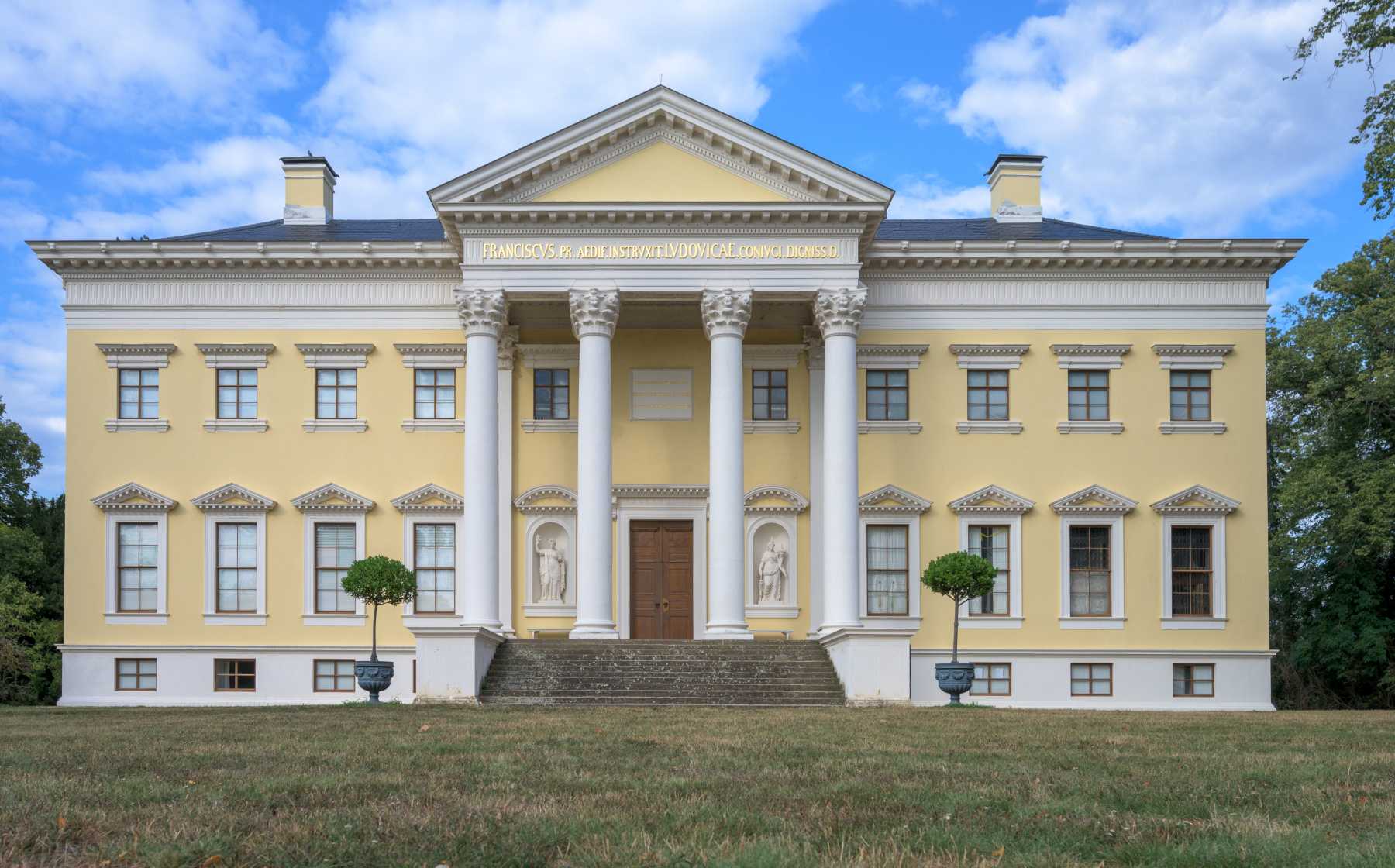 Schloss Wörlitz im UNESCO Weltkulturerbe dem Gartenreich.