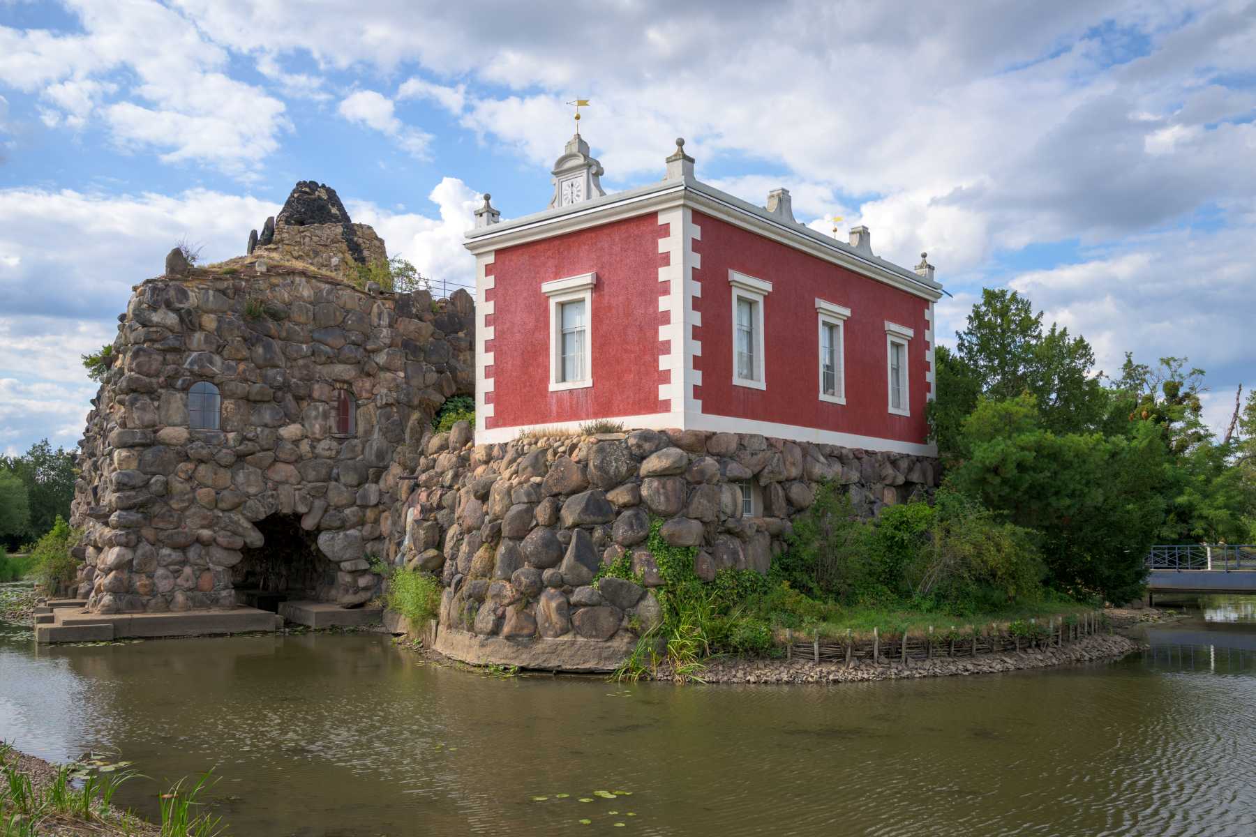 Insel Stein im Wörlitzer Park