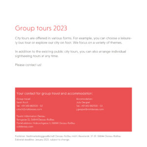 Group offers 2023