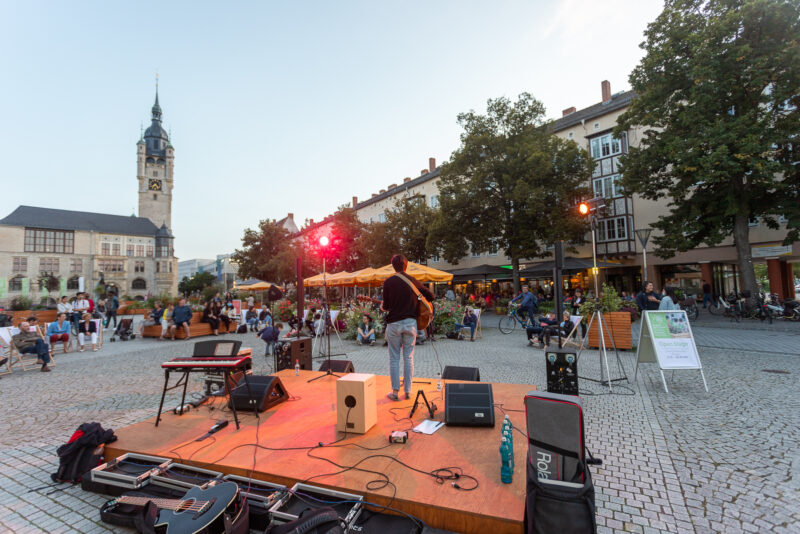 The Open Stage on the Square Market