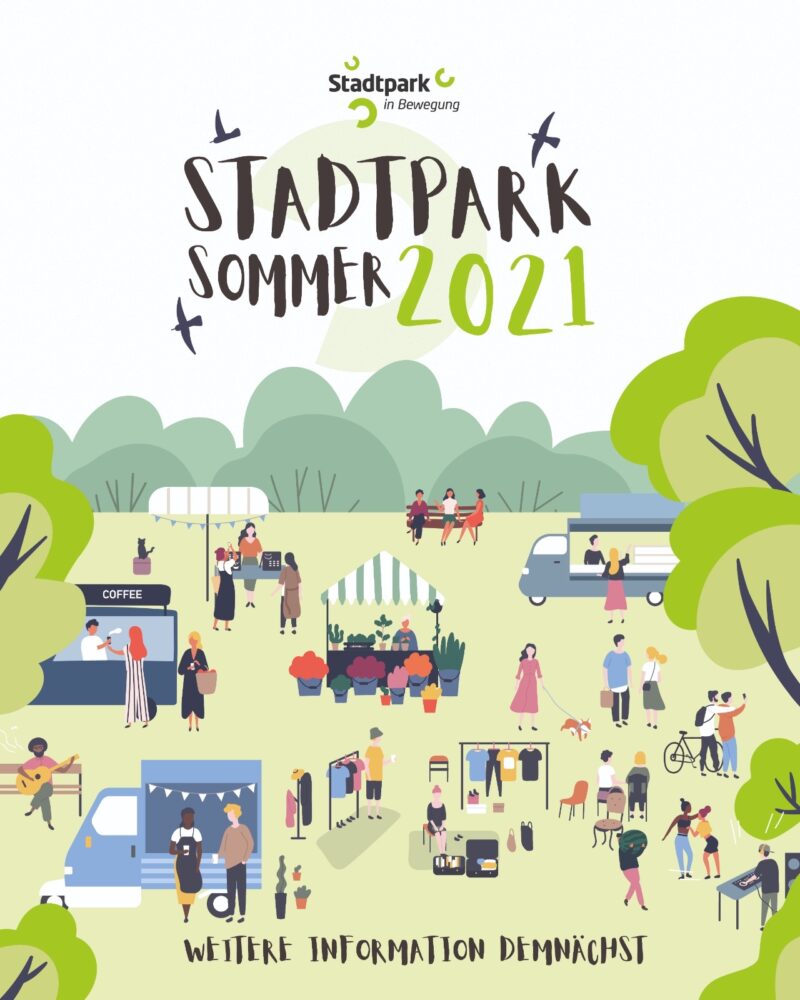 Infografik zum Stadtparksommer