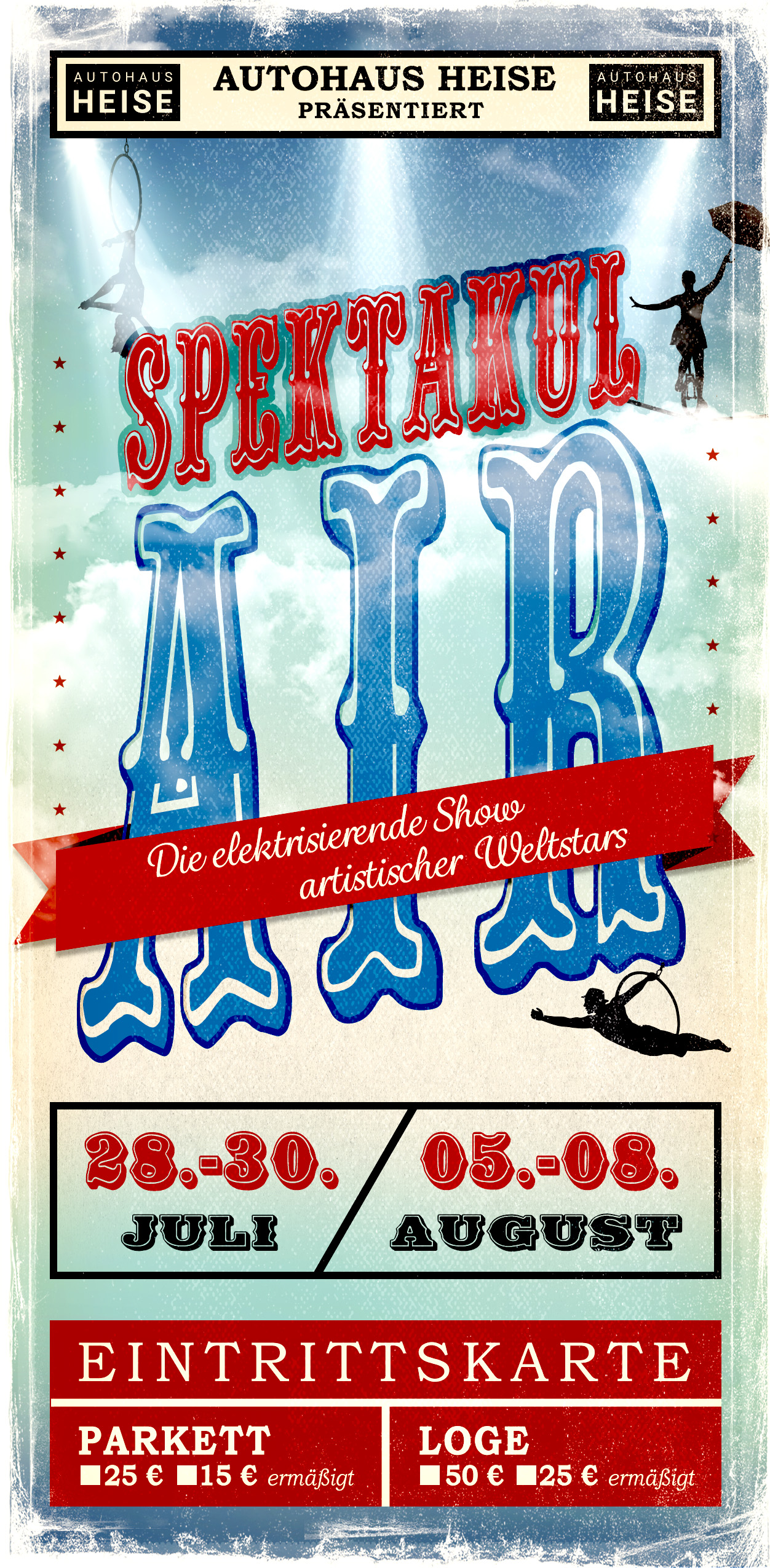 Eintrittskarte Sommer_Varieté als Eintrittskarte