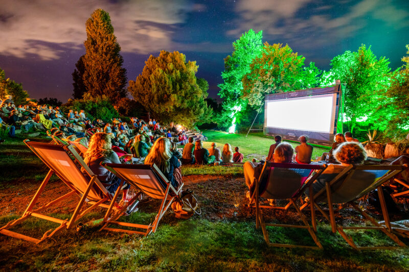 Zuschauer der Wörlitzer Filmfesttage