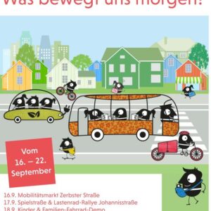 Plakat der Europäischen Mobilitätswoche