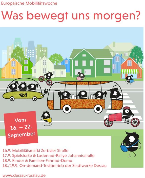Plakat der Europäischen Mobilitätswoche
