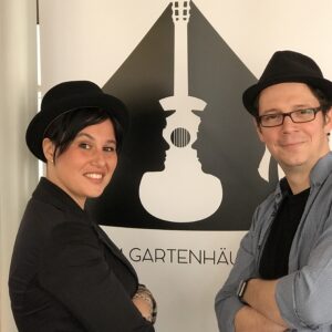Portrait der Künstler, Jan P. Pajak und Elena Bianchi