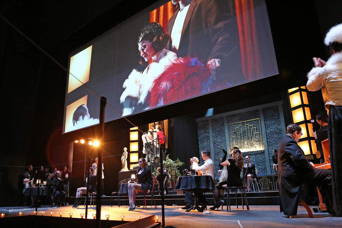 Szenefoto Musical Cabaret im Anhaltischen Theater Dessau