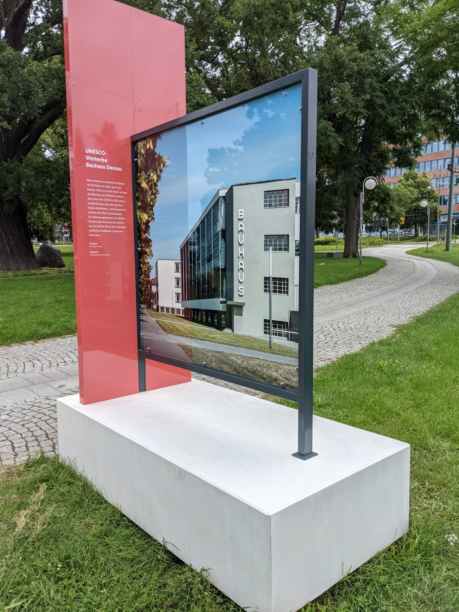 Bildbank in Dessau mit Fotomotiv