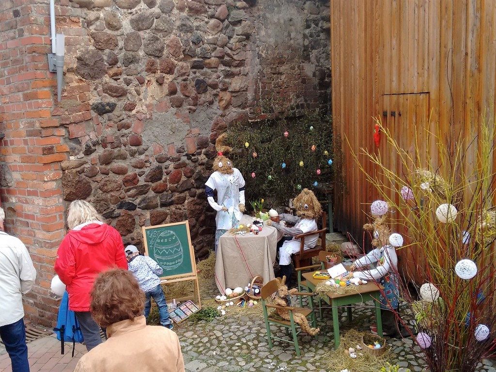 Ostermark auf der Burg Roßlau am 9. April