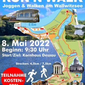 Plakat RUN`N`WALK 2022