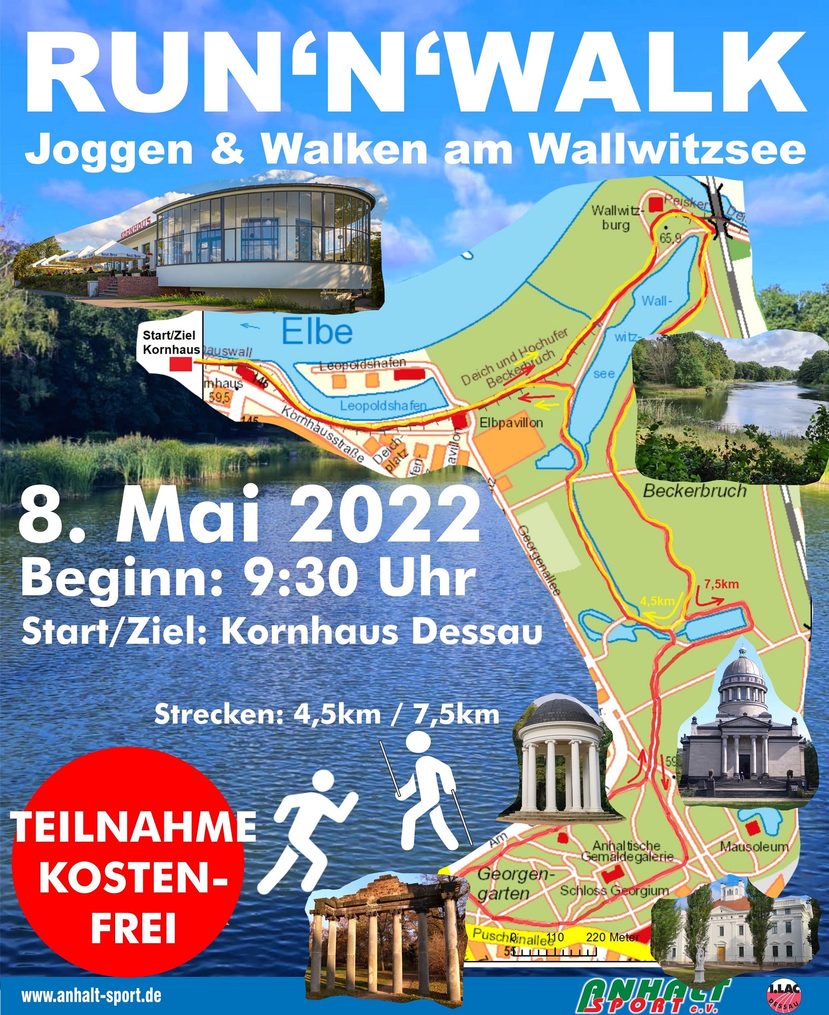 Plakat RUN`N`WALK 2022
