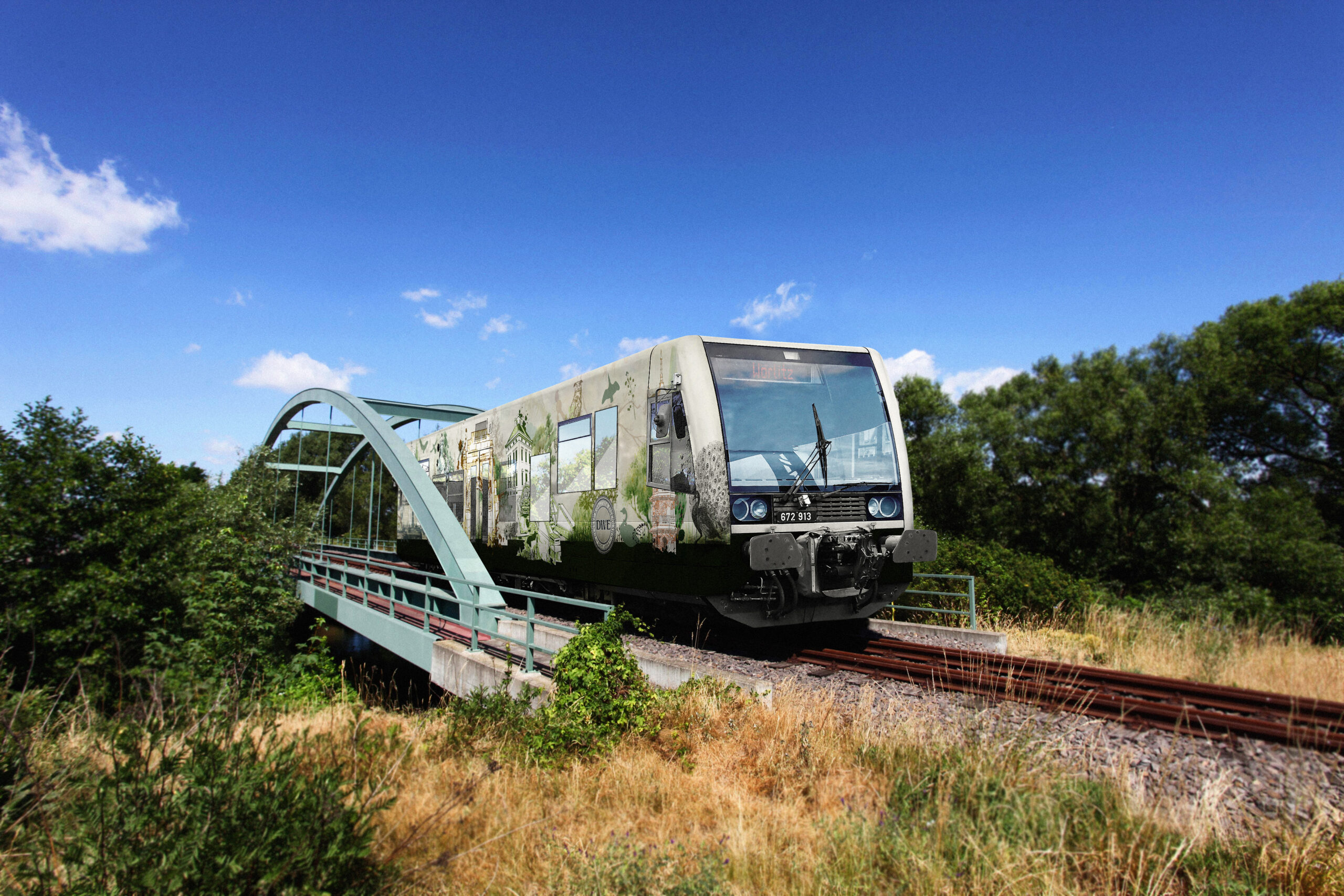 Muldebrücke der Wörlitzer Eisenbahn