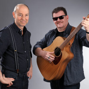 Die zwei Männer Bluesrudy und Henry Heggen
