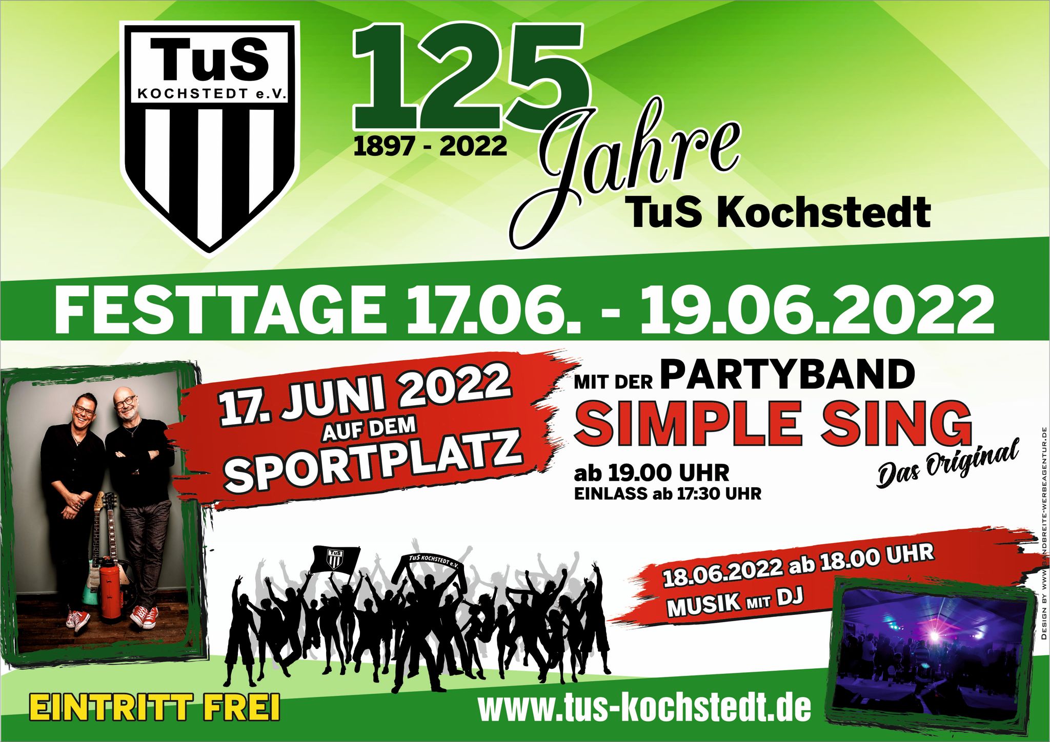 Flyer 125 Jahre TuS Kochstedt