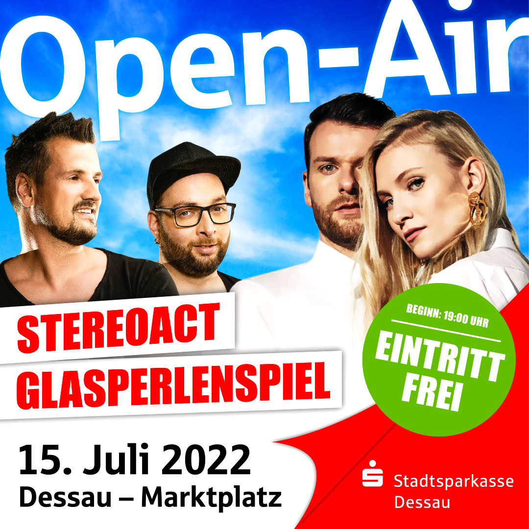 Sommer-Open-Air der Sparkasse Dessau