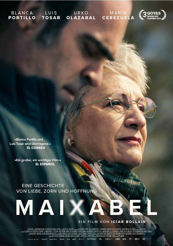 FIlmplakat "Maixabel – eine Geschichte von Liebe, Zorn und Hoffnung"
