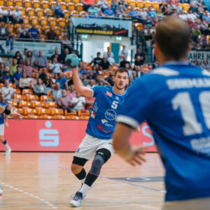 DRHV06 im Spiel in der Anhalt Arena