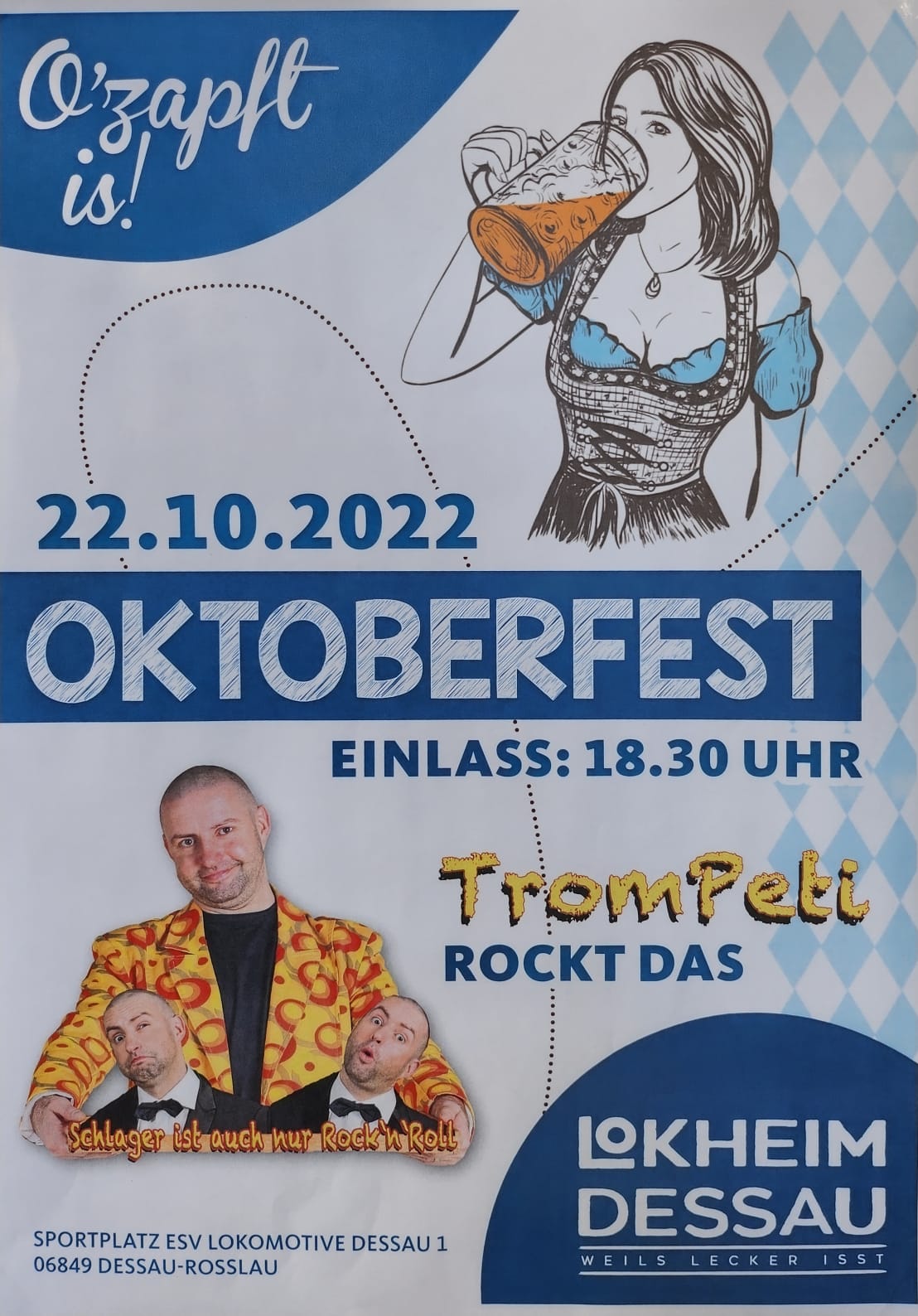 Oktoberfest im Lokheim Dessau 22.10.