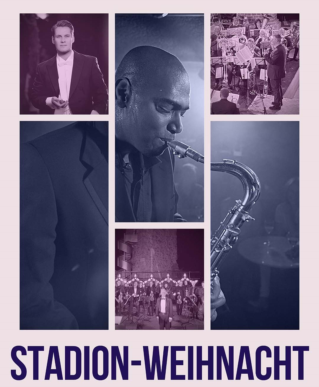 Plakat Stadion Weihnacht 2022