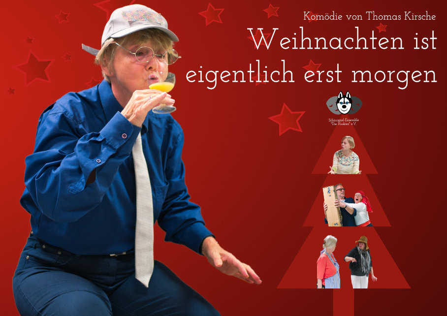 Plakat Weihnachten ist eigentlich erst morgen