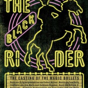 Plakat Blackrider, Aufführung im Anhaltischen Theater Dessau 2023