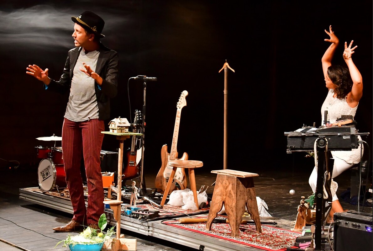 Szenenfoto aus Puppe ab 18 Der Freischuetz im Alten Theater Dessau, Foto Claudia Heysel