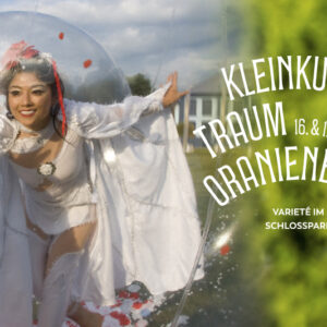 Motiv des Kleinkunstfestivals in Oranienbaum