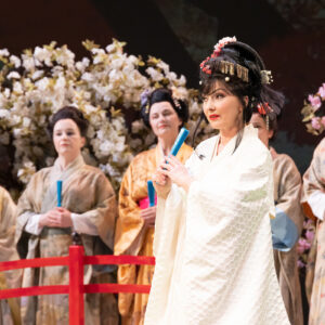 Szenenfoto aus Madama Butterfly, Anhaltisches Theater Dessau, Foto Claudia Heysel