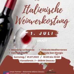 Italienische Weinverkostung 01.07.2023