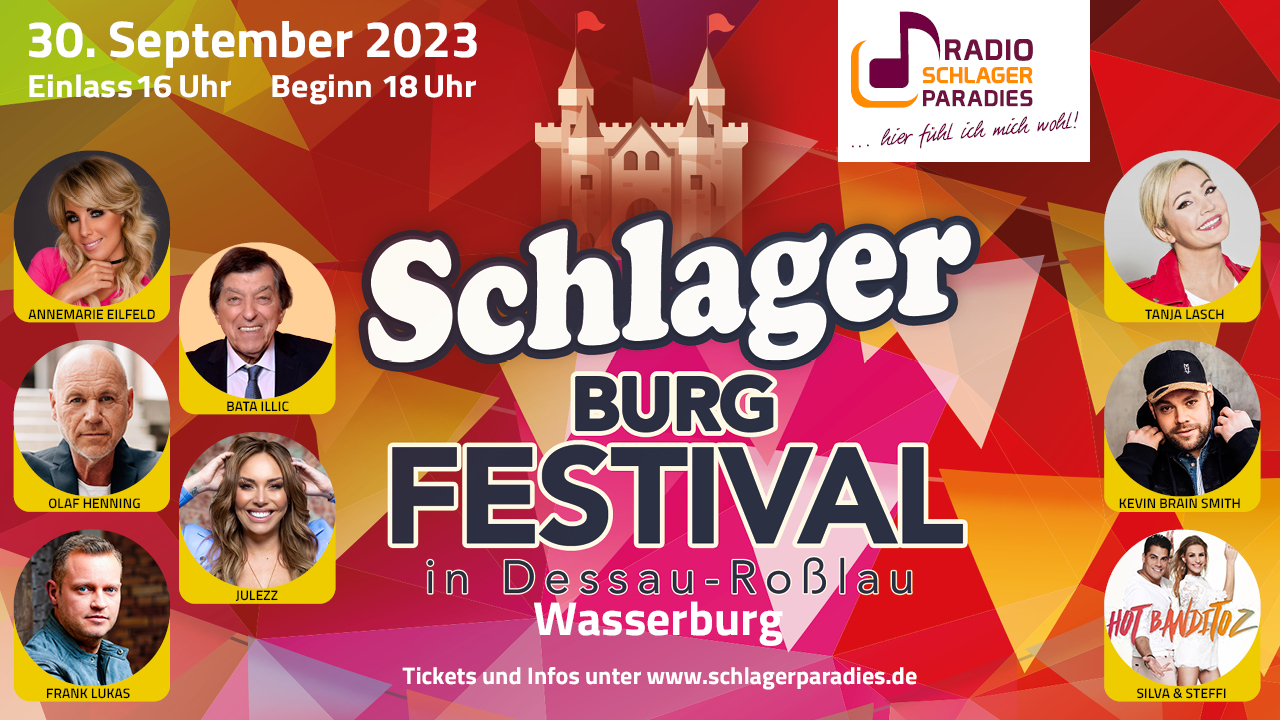 Schlager Burg Festival am 30.09.2023