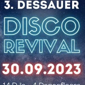 3. Dessauer Disco Revival 30.09.2023