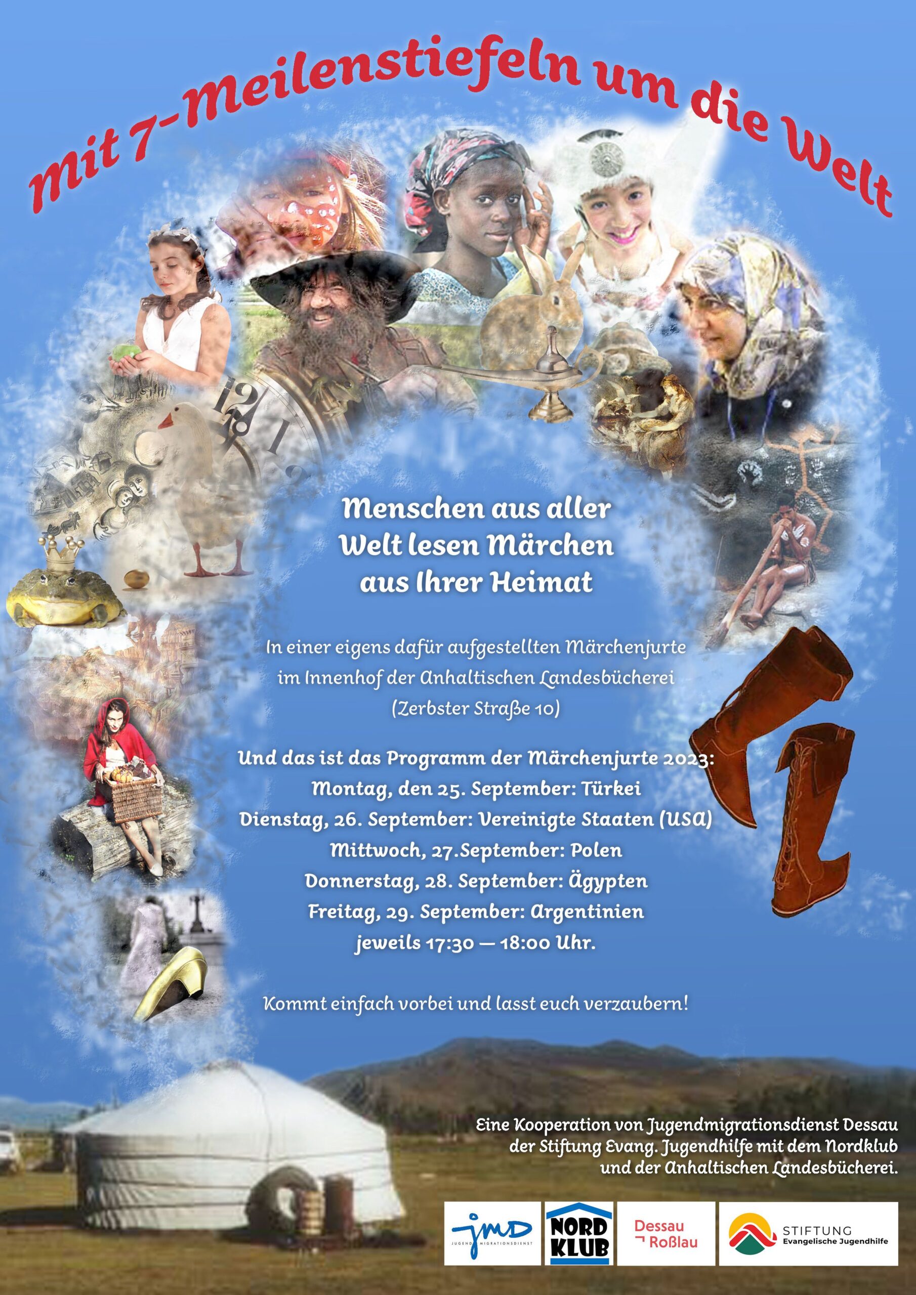 Plakat Märchenjurte 2023