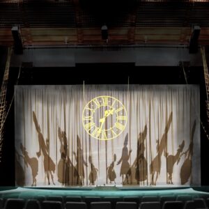 Bühnenskizze Aschenputtel im Anhaltischen Theater Dessau, Lukas Pirmin Wassmann