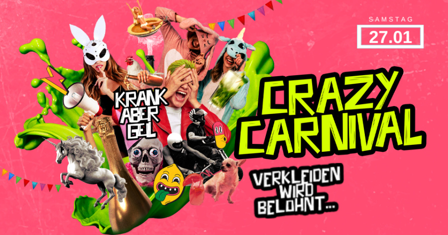 Crazy Karnival in der Kulturfabrik Dessau