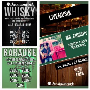 Plakat Mr. Chrispy am 10.05.2025 im Shamrock Dessau