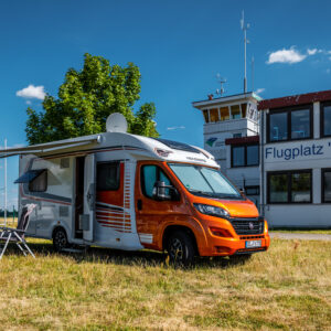 Campingplatz und Wohnwagenstellplatz am Flugplatz Dessau