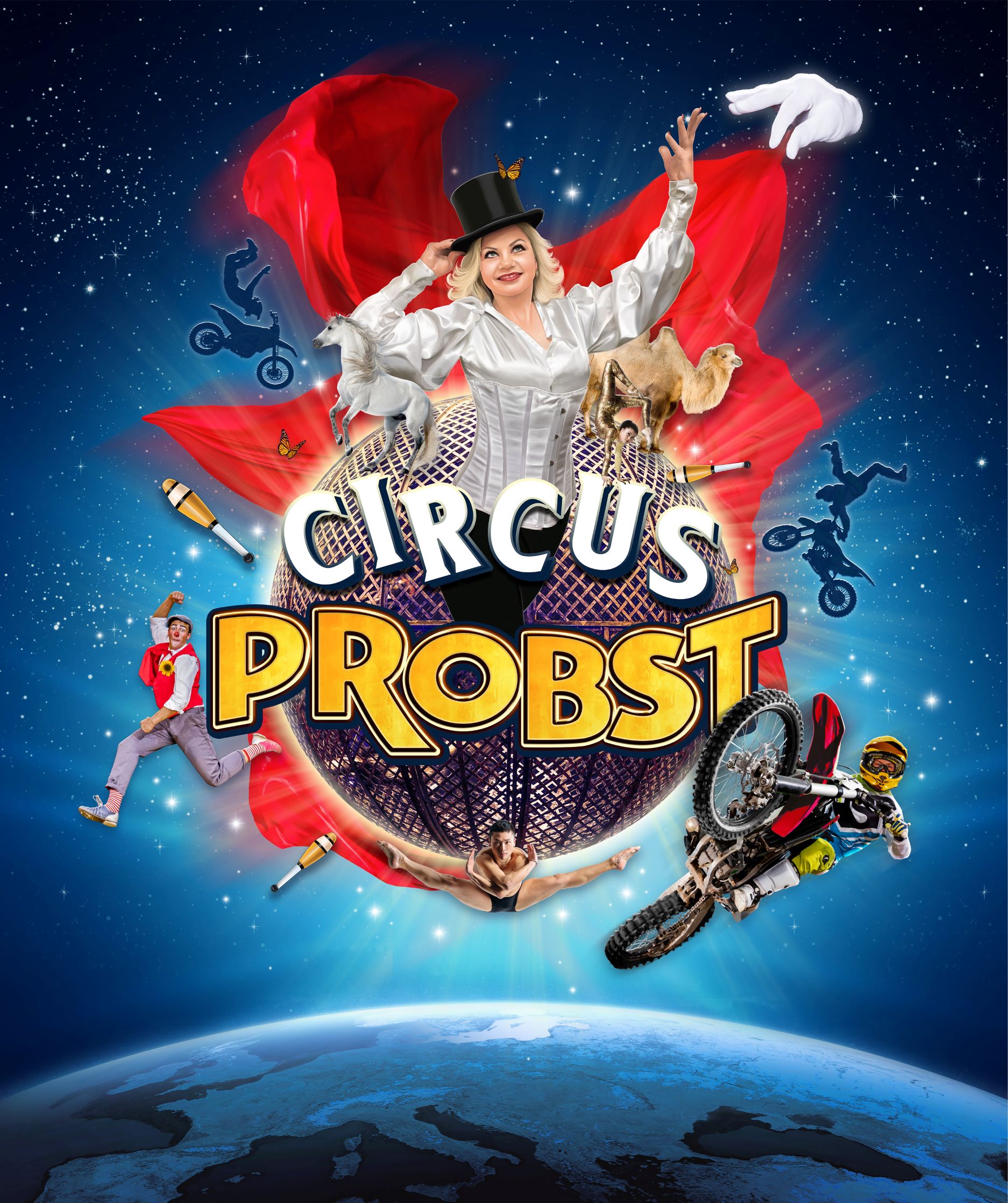 Plakat Circus Probst SURPRISE!