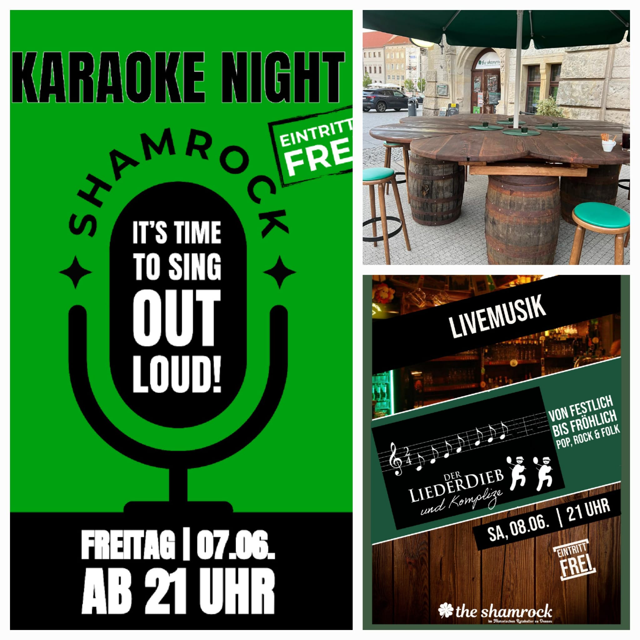 the shamrock dessau, Wochenende 07.-08.06.2024