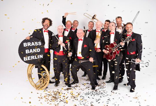 Pressefoto Brass Band Berlin, Foto Axel Bahr