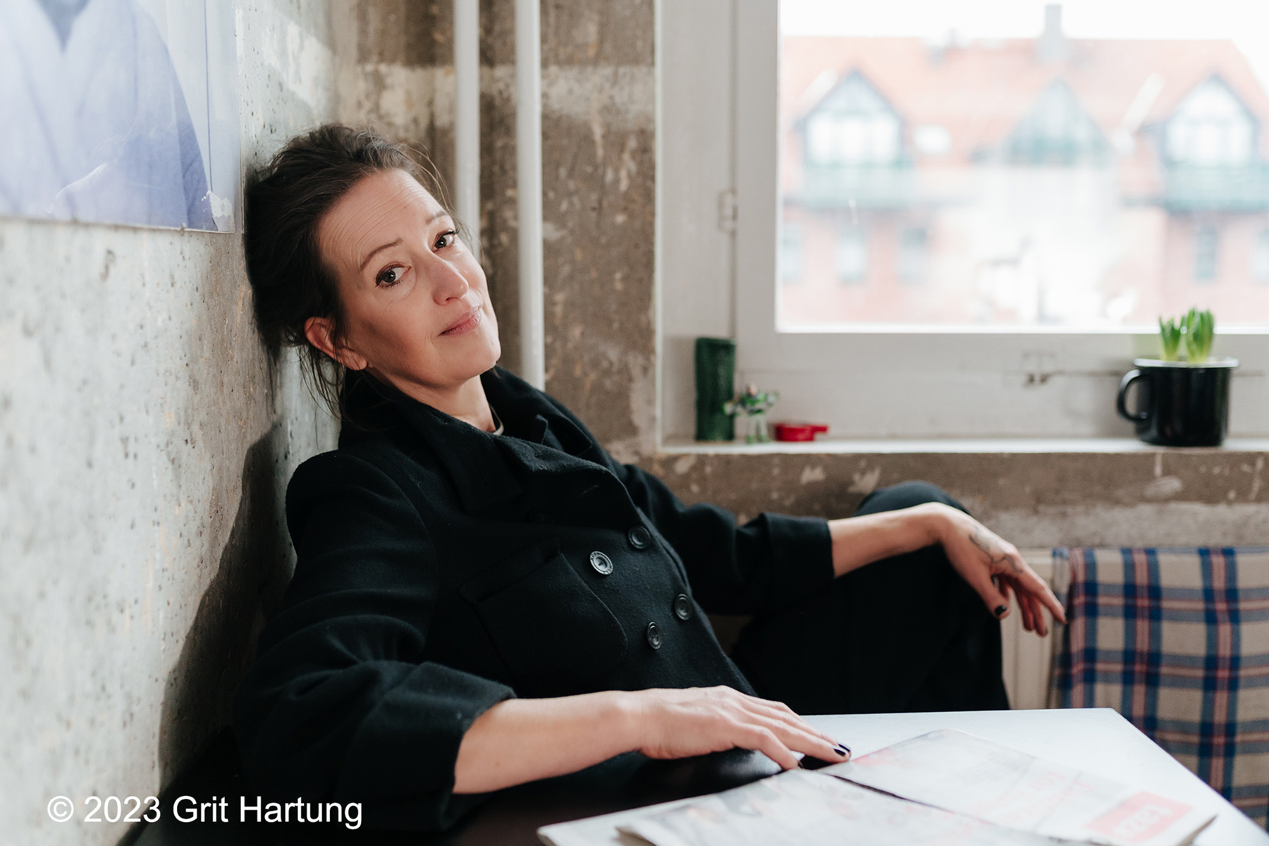 Portrait der Autorin Christine Koschmieder, Foto Grit Hartung