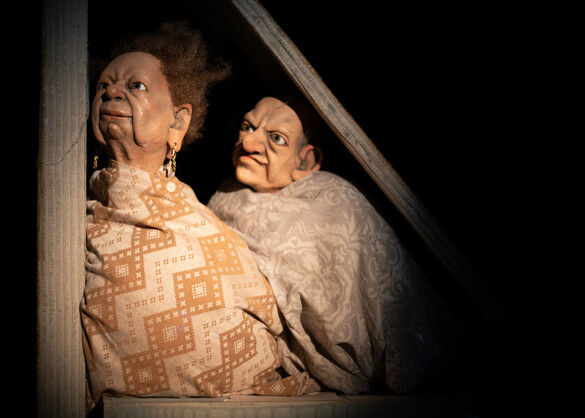 Szenenfoto aus 3 Minuten im Alten Theater Dessau, Foto PFA Studios