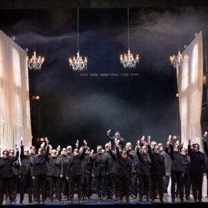 Szenenfoto aus Pique Dame im Anhaltischen Theater Dessau, Foto Claudia Heysel