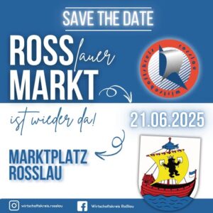 Plakat Rossmarkt 21.06.2025, Grafik Veranstalter