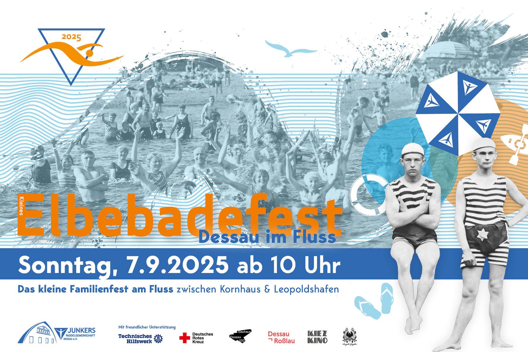 Plakat Elbebadefest 2025