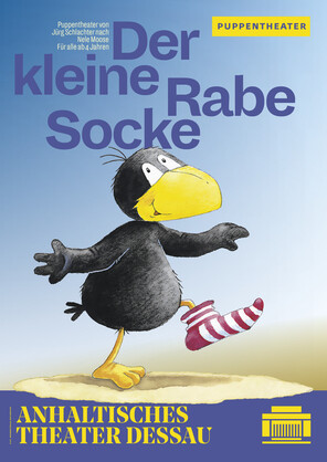 Plakat Der Rabe Socke, Motiv Bühnenverlag Weitendorf