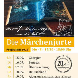 Plakat Maerchenjurte 2025, Grafik Veranstalter